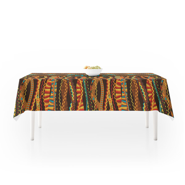 African Lions & Elephants Tablecloths (58"x102") - MAIN