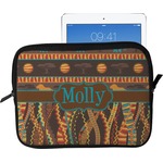 African Lions & Elephants Tablet Case / Sleeve - Large (Personalized)