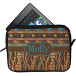 African Lions & Elephants Tablet Case / Sleeve - Small (Personalized)