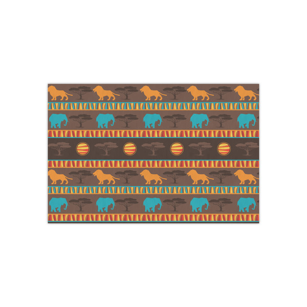 Custom African Lions & Elephants Small Tissue Papers Sheets - Lightweight