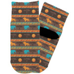 African Lions & Elephants Toddler Ankle Socks