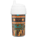 African Lions & Elephants Sippy Cup (Personalized)