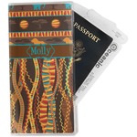 African Lions & Elephants Travel Document Holder