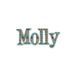 African Lions & Elephants Name/Text Decal - Medium (Personalized)