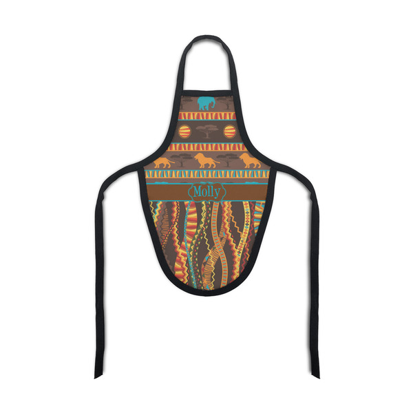 Custom African Lions & Elephants Bottle Apron (Personalized)