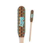 African Lions & Elephants Paddle Wooden Food Picks (Personalized)