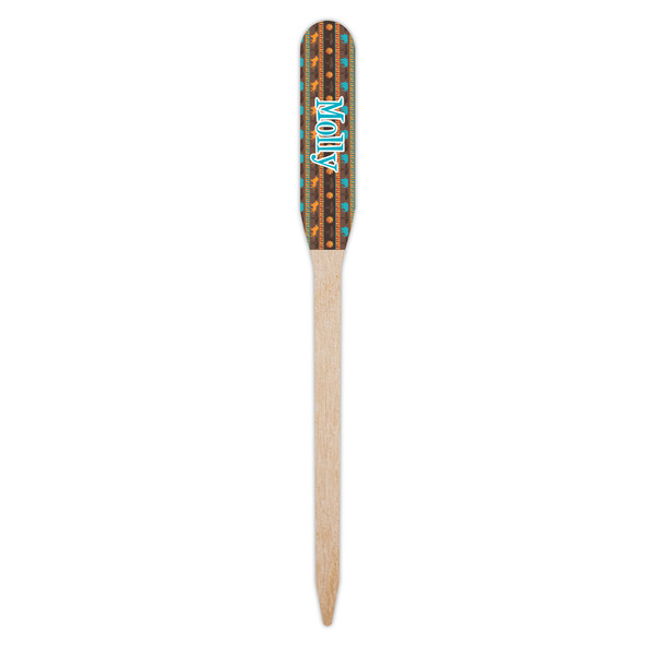 African Lions & Elephants Wooden Food Pick - Paddle - Single Pick
