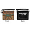 African Lions & Elephants Wristlet ID Cases - Front & Back