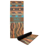 African Lions & Elephants Yoga Mat (Personalized)