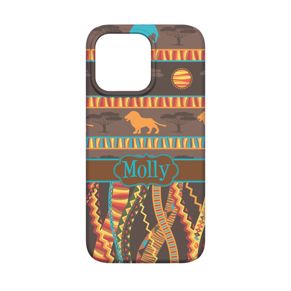 African Lions & Elephants iPhone 13 Mini Case - Back