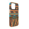 African Lions & Elephants iPhone 13 Pro Case - Angle