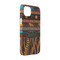 African Lions & Elephants iPhone 14 Case - Angle
