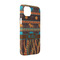 African Lions & Elephants iPhone 14 Pro Case - Angle