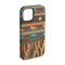African Lions & Elephants iPhone 15 Pro Tough Case - Angle