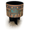 African Lions & Elephants Black Beach Spiker Drink Holder (Personalized)