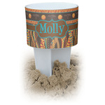 African Lions & Elephants Beach Spiker Drink Holder (Personalized)
