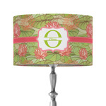 Lily Pads 12" Drum Lamp Shade - Fabric (Personalized)