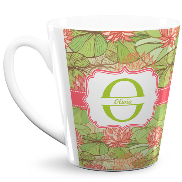 Custom Lily Pads 12 Oz Latte Mug (Personalized)