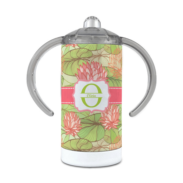 Custom Lily Pads 12 oz Stainless Steel Sippy Cup (Personalized)