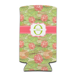 Lily Pads Can Cooler (tall 12 oz) (Personalized)