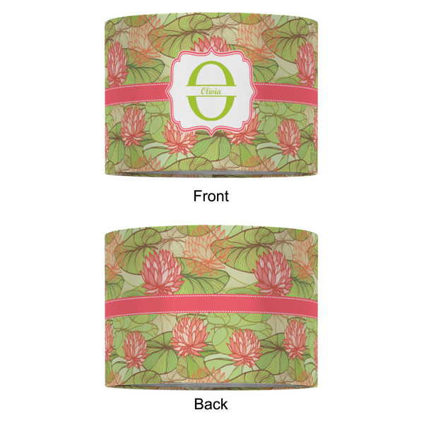 Lily Pads 16" Drum Lampshade - APPROVAL (Fabric)