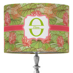 Lily Pads 16" Drum Lamp Shade - Fabric (Personalized)