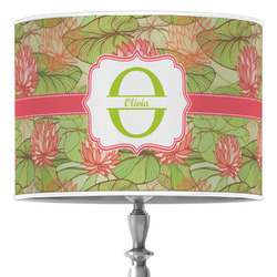 Lily Pads Drum Lamp Shade (Personalized)