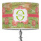 Lily Pads 16" Drum Lampshade - ON STAND (Poly Film)