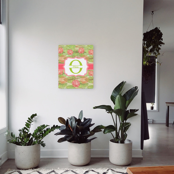 Lily Pads 16x20 - Canvas Print - In Context