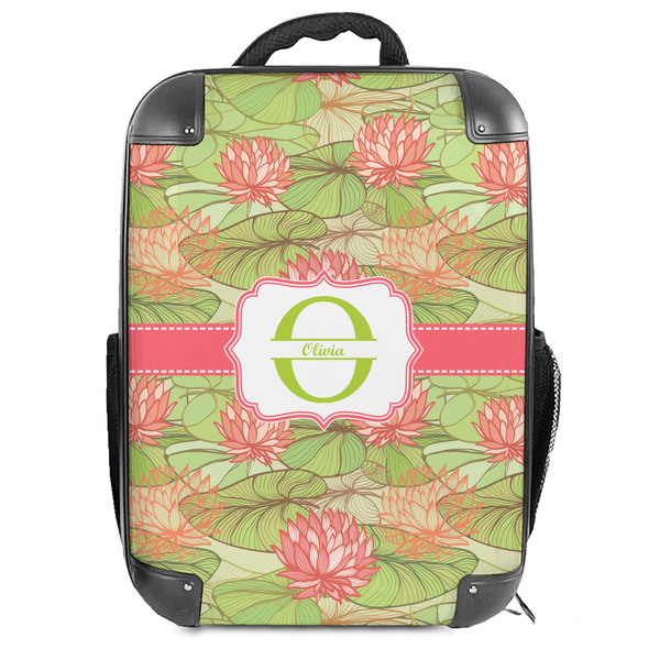 Custom Lily Pads Hard Shell Backpack (Personalized)