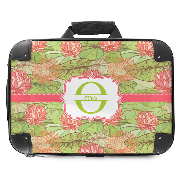Custom Lily Pads Hard Shell Briefcase - 18" (Personalized)