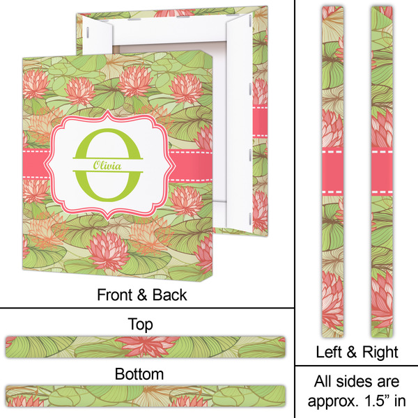 Lily Pads 20x24 - Canvas Print - Approval