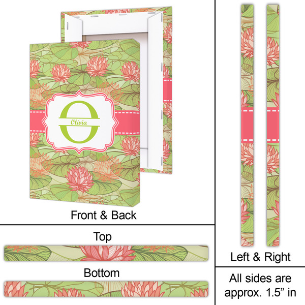 Lily Pads 20x30 - Canvas Print - Approval