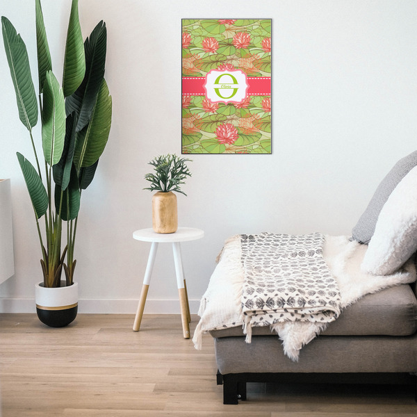 Lily Pads 20x30 Wood Print - In Context