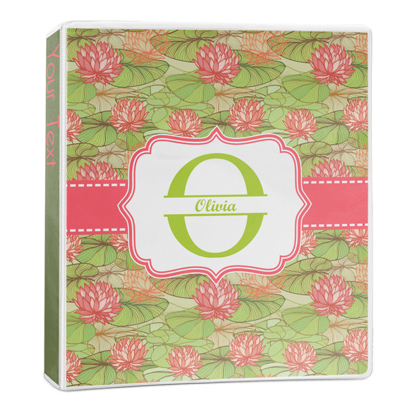 Custom Lily Pads 3-Ring Binder - 1 inch (Personalized)