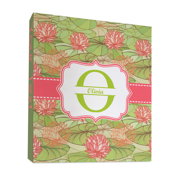 Lily Pads 3 Ring Binders - Full Wrap - 1" - FRONT