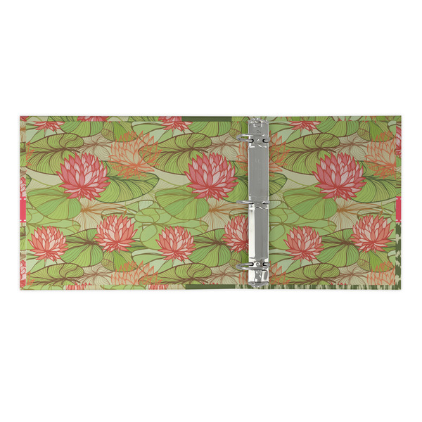 Lily Pads 3 Ring Binders - Full Wrap - 2" - OPEN INSIDE