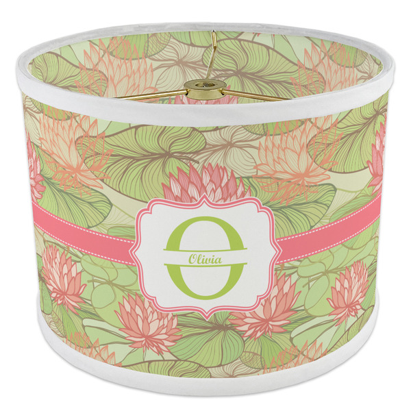 Lily Pads 8" Drum Lampshade - ANGLE Poly-Film