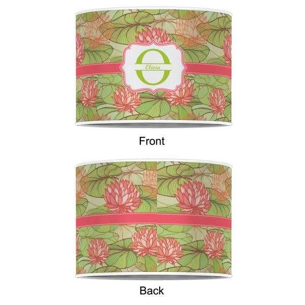 Lily Pads 8" Drum Lampshade - APPROVAL (Poly Film)