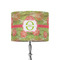 Lily Pads 8" Drum Lampshade - ON STAND (Fabric)