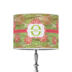Lily Pads 8" Drum Lamp Shade - Poly-film (Personalized)