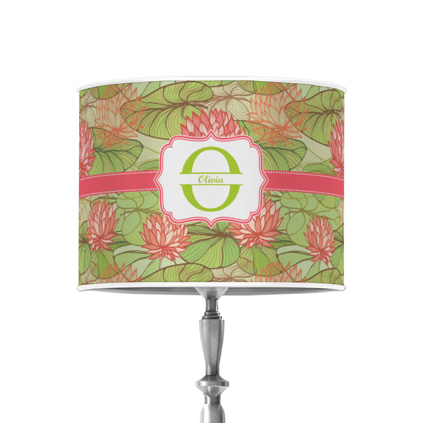 Custom Lily Pads 8" Drum Lamp Shade - Poly-film (Personalized)