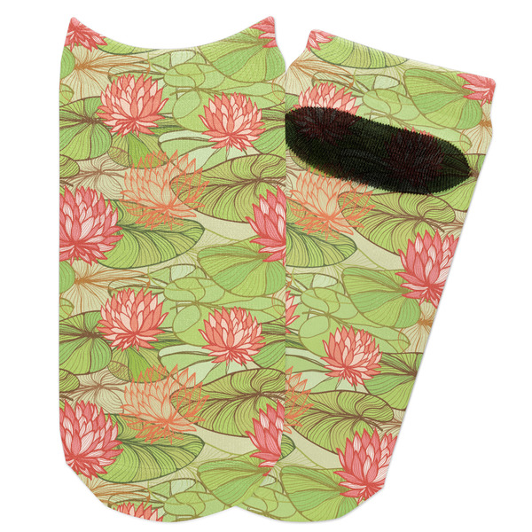 Custom Lily Pads Adult Ankle Socks