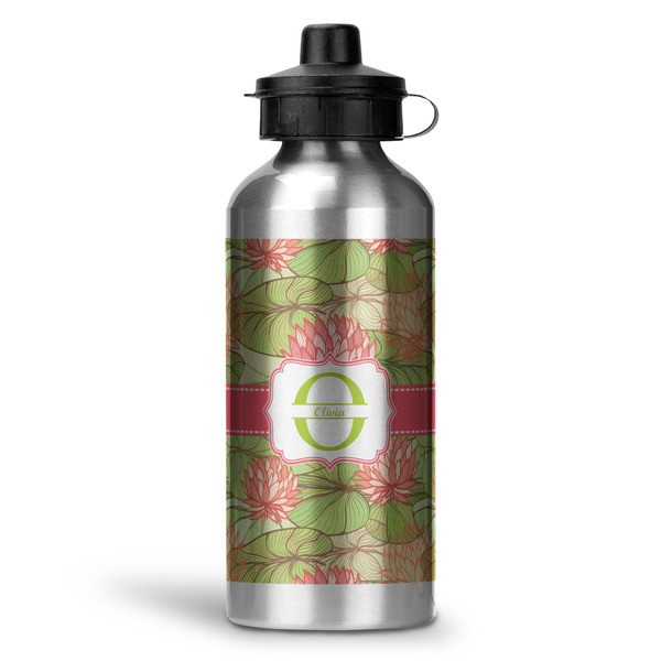 Custom Lily Pads Water Bottle - Aluminum - 20 oz (Personalized)