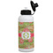Lily Pads Aluminum Water Bottle - White Front