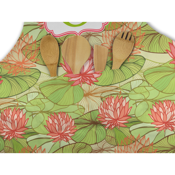 Lily Pads Apron - Pocket Detail with Props