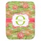 Lily Pads Baby Swaddling Blanket - Flat