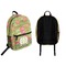 Lily Pads Backpack front and back - Apvl