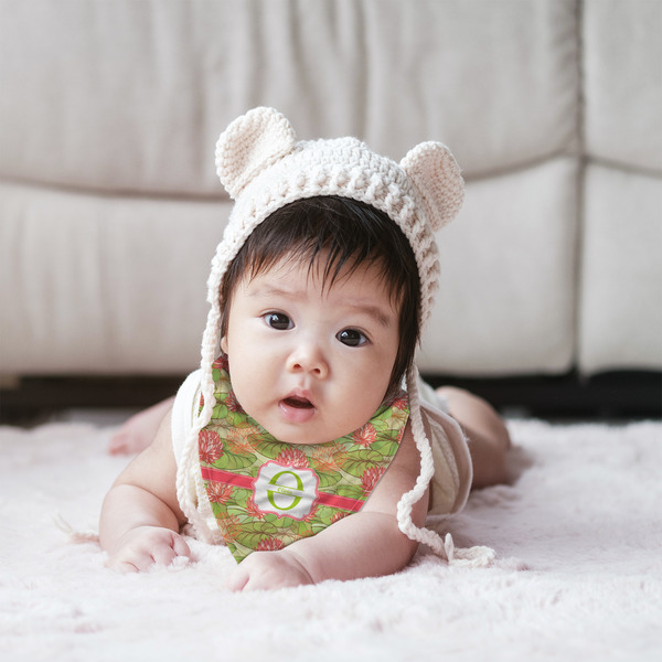 Lily Pads Bandana Bib - (Lifestyle 2 girl)