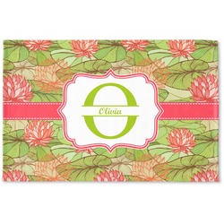 Lily Pads Woven Mat (Personalized)